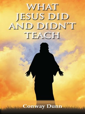 cover image of What Jesus Did--and Didn't--Teach